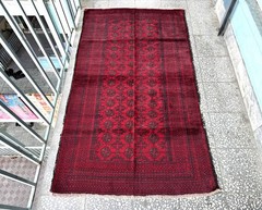 4x6Ft Afghan Hand Knotted Baluchi Area Rug Geometric oriental Traditional Carpet