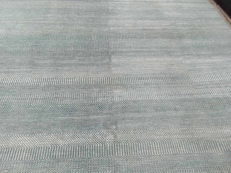 Hand-knotted Wool Rug proximally 9' x 12' gallery