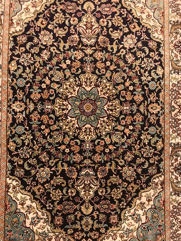 AN AWESOME DESIGN SILK RUG gallery