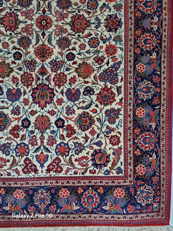 FINE GENUINE ANTIQUE MIDDLE EASTERN RUG ALL OVER DESIGN ONE OF A KIND gallery