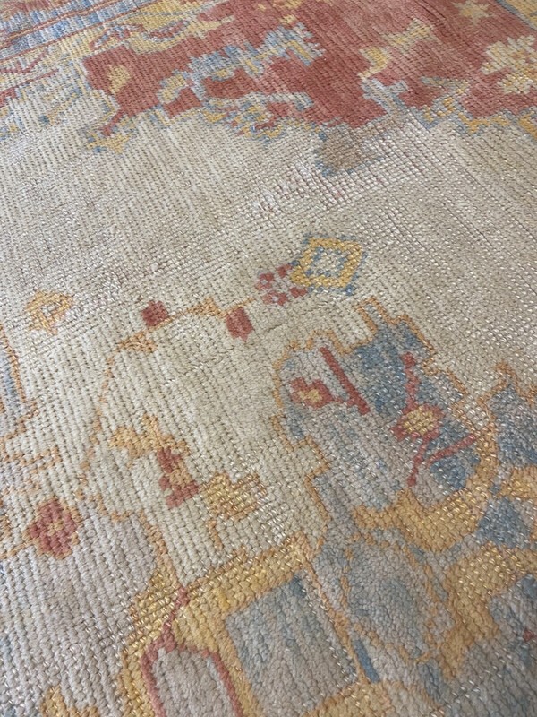 Spectacular Rare Oushak vintage Pre 1900 Area Rug Old Collective 7 X 9 Ft gallery