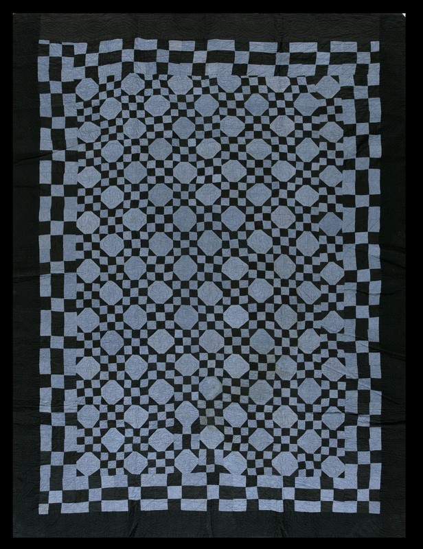 6X9 Antique American Quilts Wool Area Rug 1920 gallery