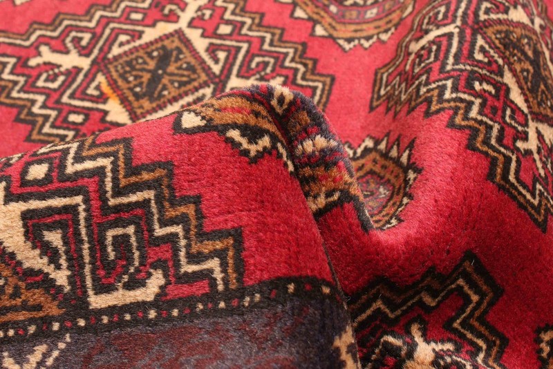 Vintage 2'11" x 4'6" Traditional Hand Knotted Vegetable Dye Wool Area Rug gallery