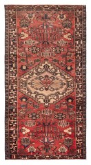 Vintage Hand-Knotted Area Rug 5’0″ x 9’7″ Traditional Oriental Wool Carpet