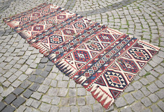Fabulous Antique Caucasian Rug 48” x 115” Collector ltem With Great Colors Rug