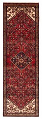 Vintage Hand-knotted Runner Rug 3’5″ x 10’8″ Traditional Oriental Wool Carpet
