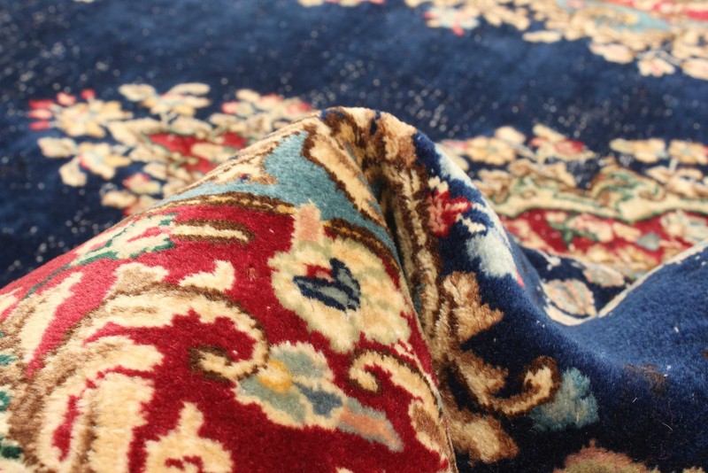 Vintage 3'9" x 7'0" Traditional Hand Knotted Vegetable Dye Wool Area Rug gallery
