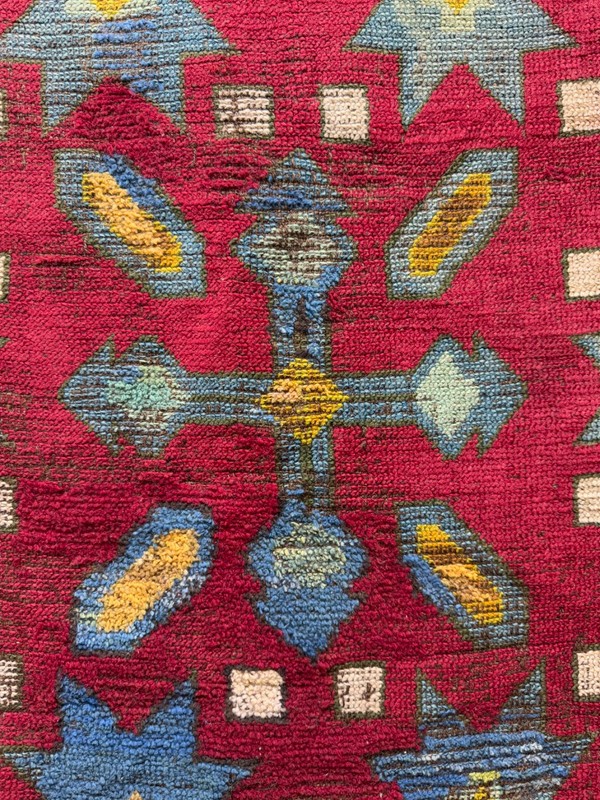 Antique Hand Knotted Rare Authentic Collectible European Wool Rug Carpet gallery