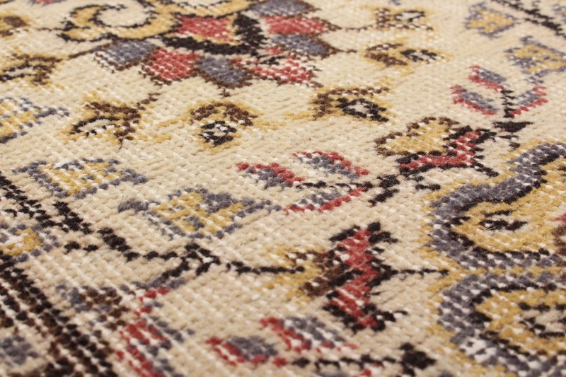 Vintage 3'10" x 6'8" Traditional Hand Knotted Vegetable Dye Wool Area Rug gallery