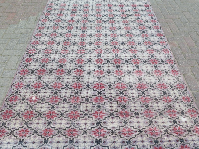 Vintage Anatolia Carpet, Modern Rug, Floor Carpet, Handmade Large Rug 62"X101" gallery