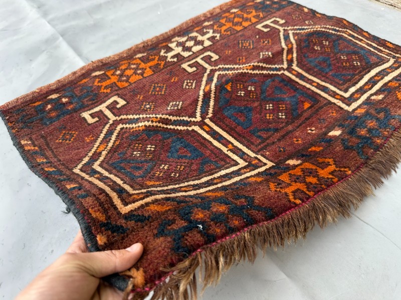 COLLECTORS ITEM Antique Ensi Russian Turkoman Tent Bag Turkmenistan Wedding Gift gallery