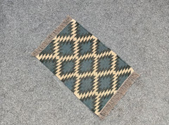 Rug Rectangle Home Decor Wool Jute Rug Hallway Area Rugs Vintage Kilim Carpet