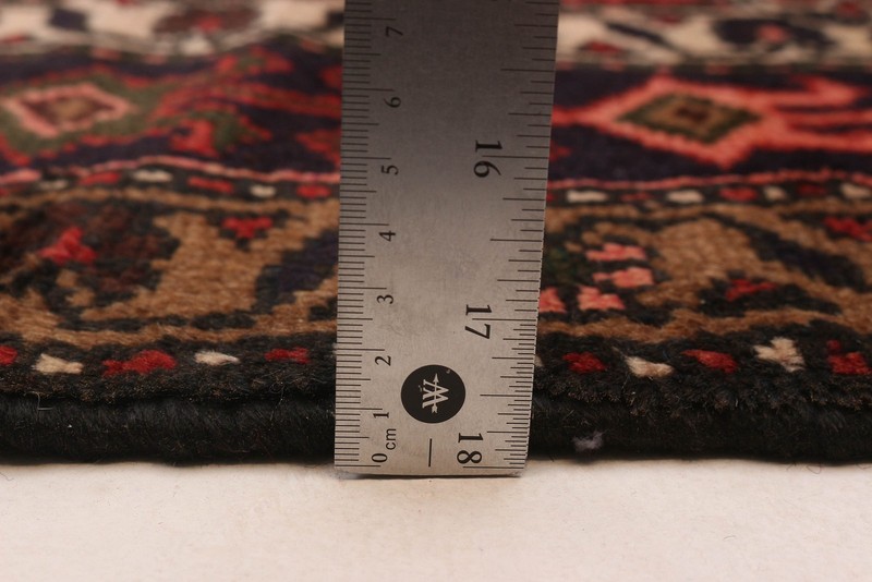 Vintage 4'6" x 7'5" Traditional Hand Knotted Vegetable Dye Wool Area Rug gallery