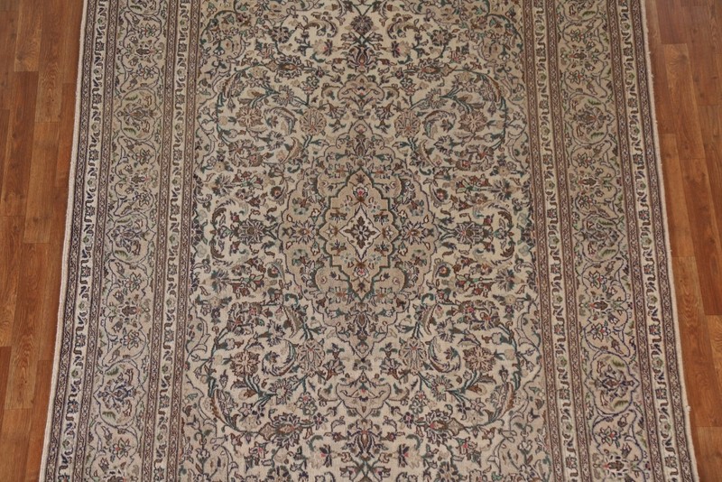 Traditional Handmade Living Room Area Rug 6x9 Floral Vintage Wool Home Decor Rug gallery