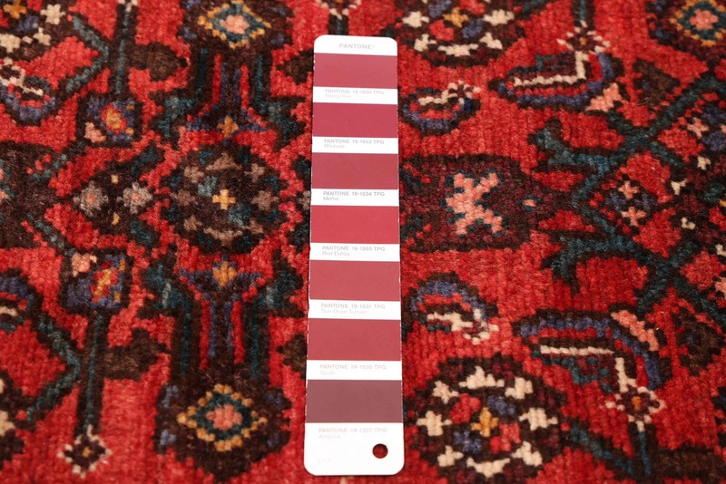3'7" x 10'9" Vintage Hand-knotted Runner Rug Traditional Oriental Wool Carpet gallery