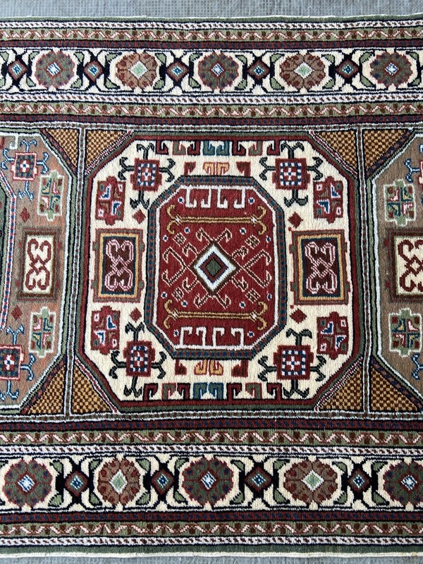 6.5x3.2 FT Handmade Perssian Wool Rug ⚫ FREE SHIPPING ⚫ gallery