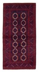 Vintage Traditional Hand-Knotted Area Rug 3’2″ x 6’4″ Oriental Wool Carpet