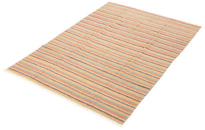 Vintage Hand Woven Area Rug 5'7" x 8'0" Traditional Wool Oriental Carpet gallery