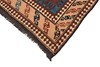 Southwestern Tribal Vintage Turkish 6' 6" x 9' 3" Brown Hand Knotted Area Rug gallery