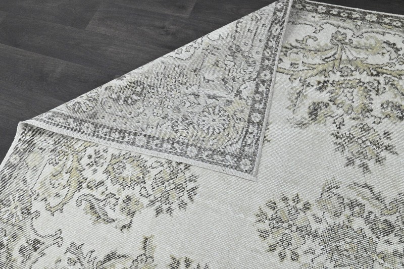 Oushak 5x10,Turkish Rug,vintage,anatolian,BEIGE,kilim,Bohemian,handmade,wool gallery
