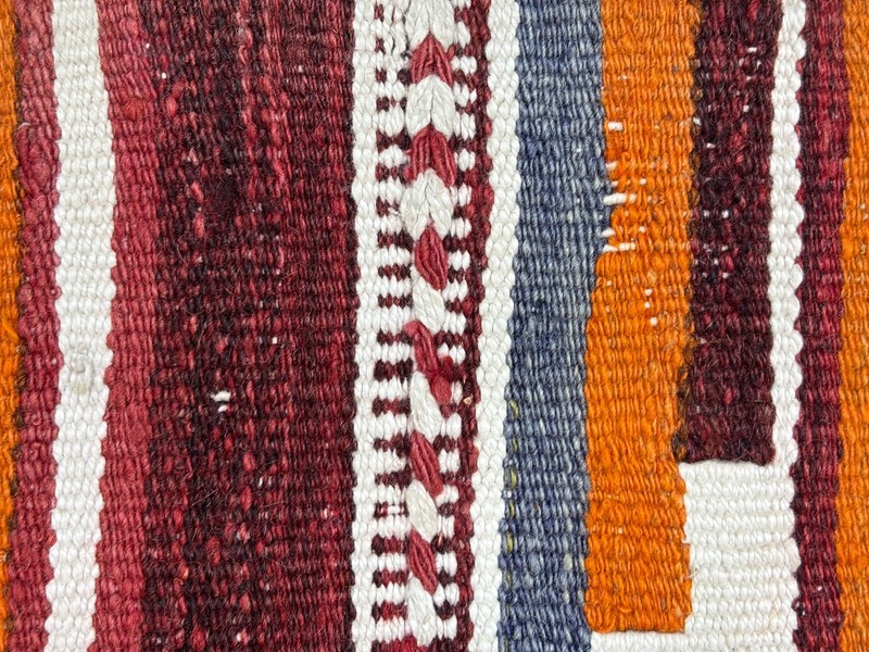 2x4 Flatweave Vintage Turkish Kilim, Handwoven Wool Rug, Antique Small Area Rug gallery