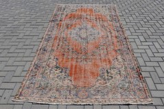 5.3×9.5 ft Large Rug, Vintage Rug, Cool Rugs, Bedroom Rug, Old Rug, Turkish Rug
