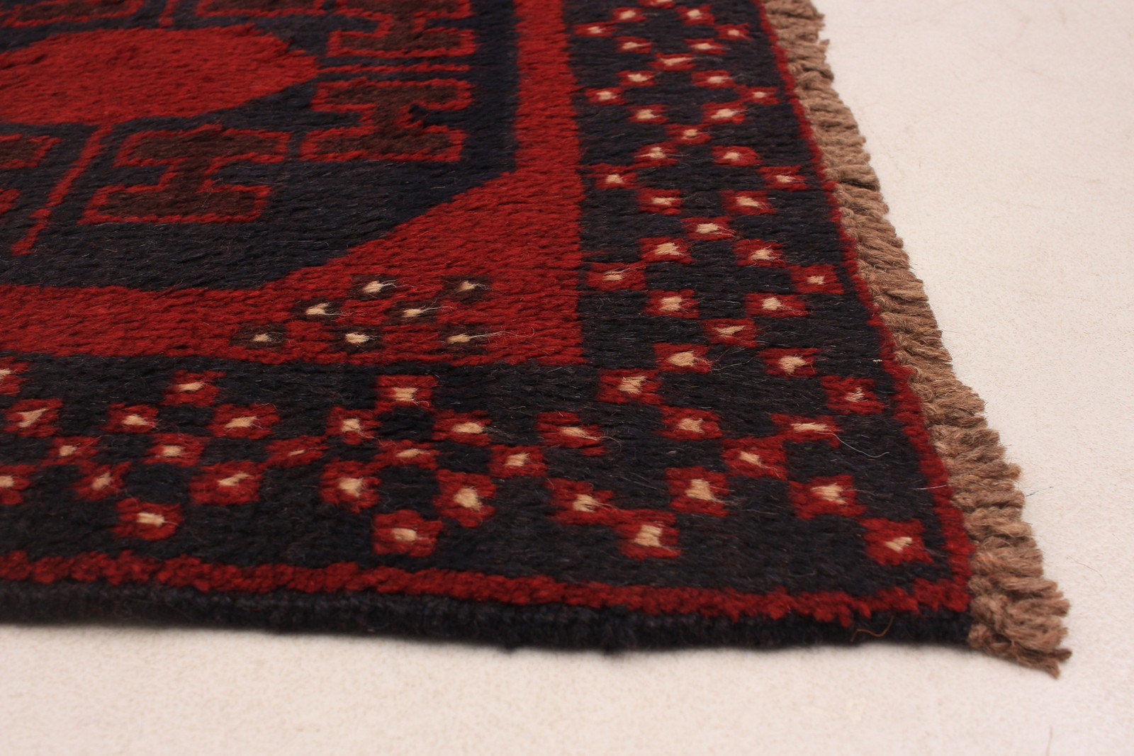 Traditional Vintage Hand-Knotted Oriental Carpet 3'3" x 6'3" Wool Area Rug gallery