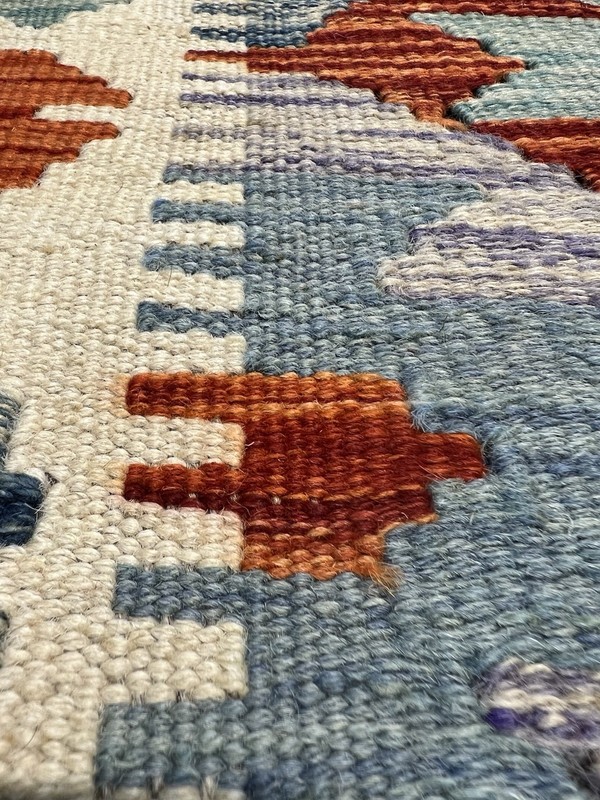 Vintage Kilim Traditional Hand Made Oriental Wool Kilim 5ftx3.2ft 152cmx101cm gallery