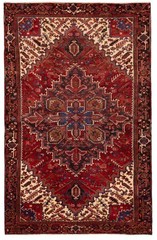 Traditional Vintage Hand-Knotted Area Rug 6’9″ x 10’0″ Oriental Wool Carpet