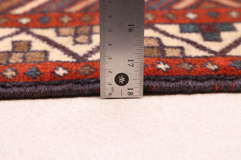 Vintage 4'2" x 5'6" Traditional Hand Knotted Vegetable Dye Wool Area Rug gallery