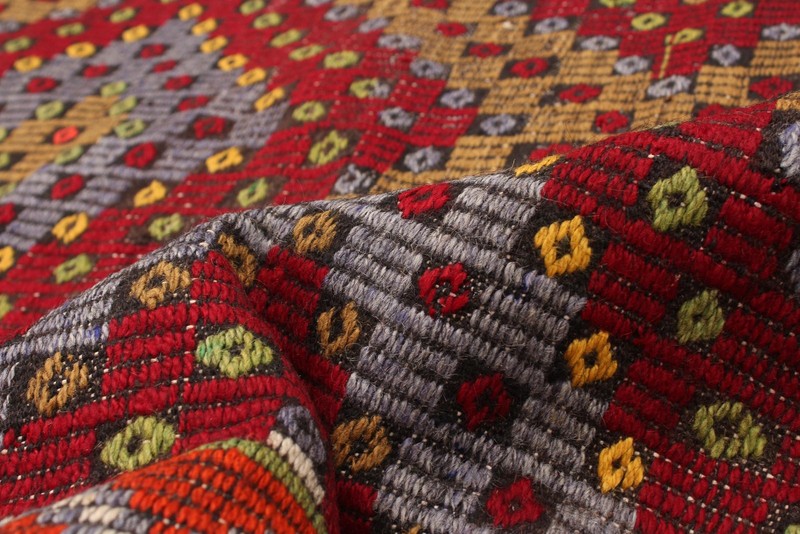Vintage 5'11" x 10'9" Traditional Wool Hand Woven Oriental Area Rug gallery