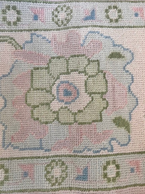 Light Pink Soft Wool Oushak Rugs 3x5 4x6 5x7 6x9 8x10 9x12 10x14 12x15 Room Rugs gallery