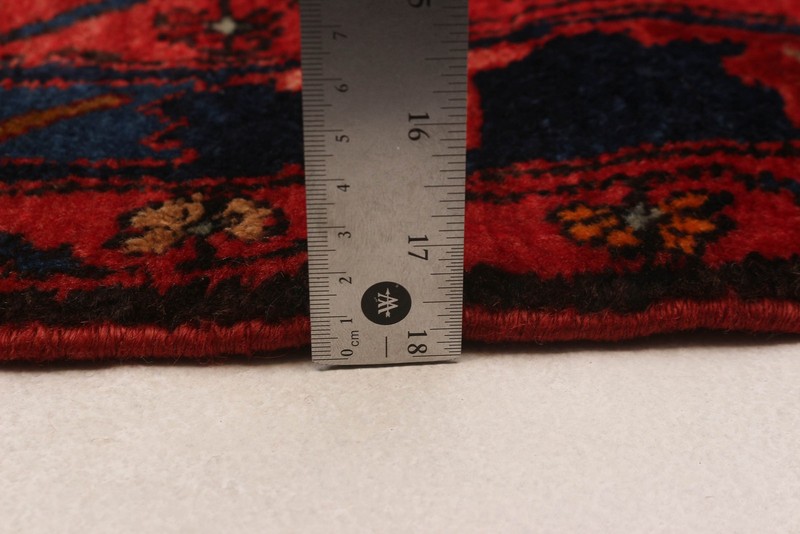 Vintage Hand-knotted Runner Rug 3'5" x 16'7" Traditional Oriental Wool Carpet gallery