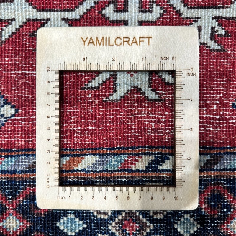 Handmade (2'9" x 11'8") Red Afghan Tribal Wool Runner Rug for Hallway gallery