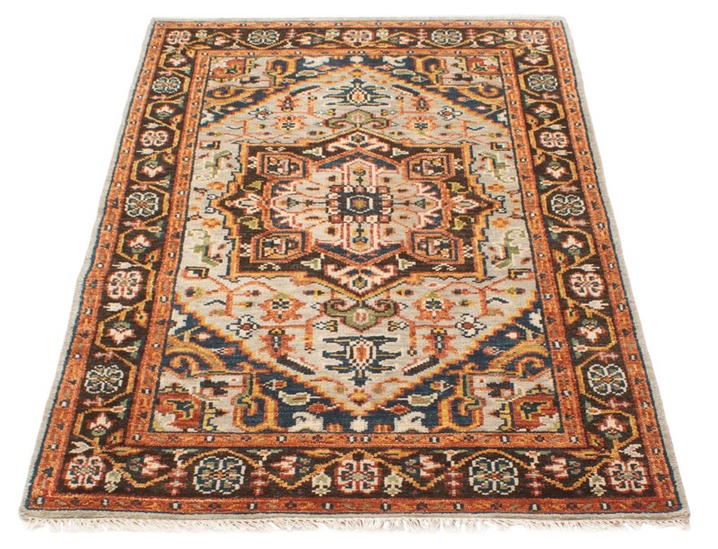 4'11" x 7'11" Vintage Hand Knotted Area Rug Traditional Oriental Wool Carpet gallery