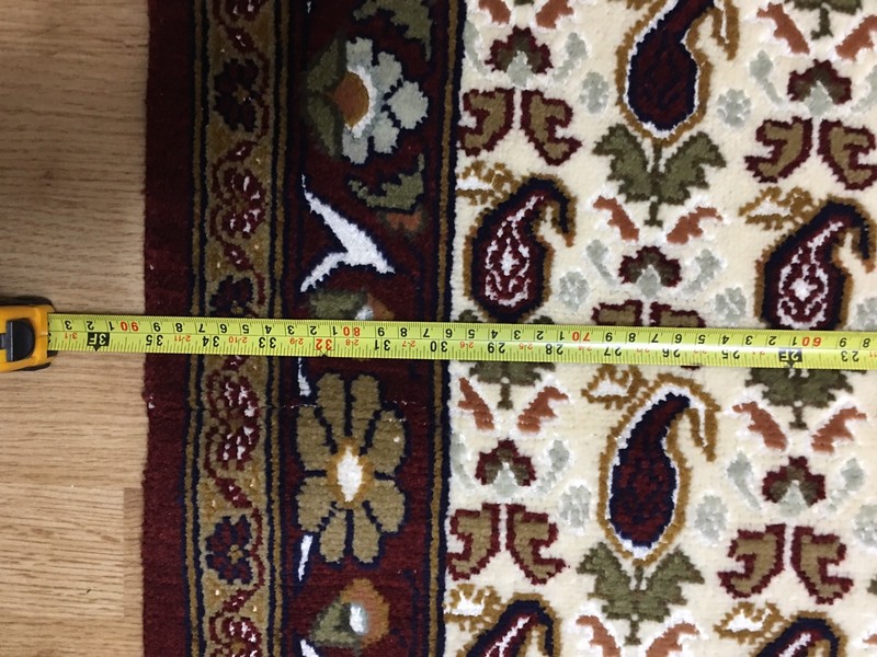 100% Hand Made Wool Rug With A Touch Of Silk gallery