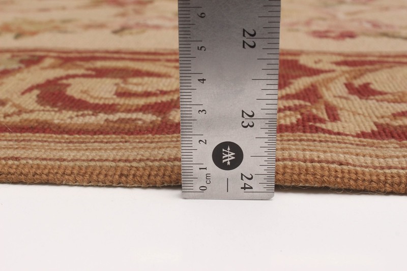 Vintage Hand Woven Area Rug 4'0" x 5'10" Traditional Wool Oriental Carpet gallery