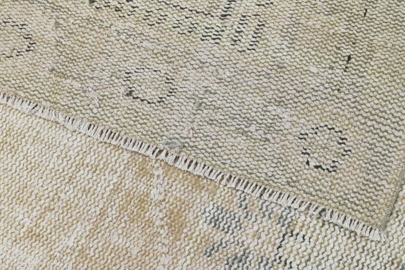Oushak 5x10,Turkish Rug,vintage,anatolian,BEIGE,kilim,Bohemian,handmade,wool gallery