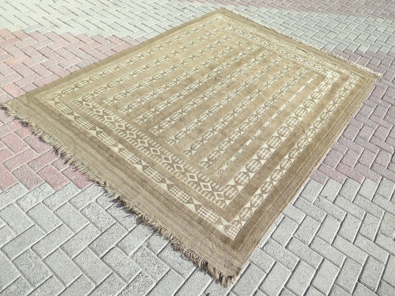 Vintage Turkish Rugs, Wool Rug, Area Rug, Floor Rug, Carpet Handmade Rug 79x106" gallery