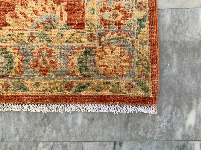 Modern Afghan Rug, Hand-Knotted Chobi Wool, Traditional Area Carpet (3x4 ft.) gallery
