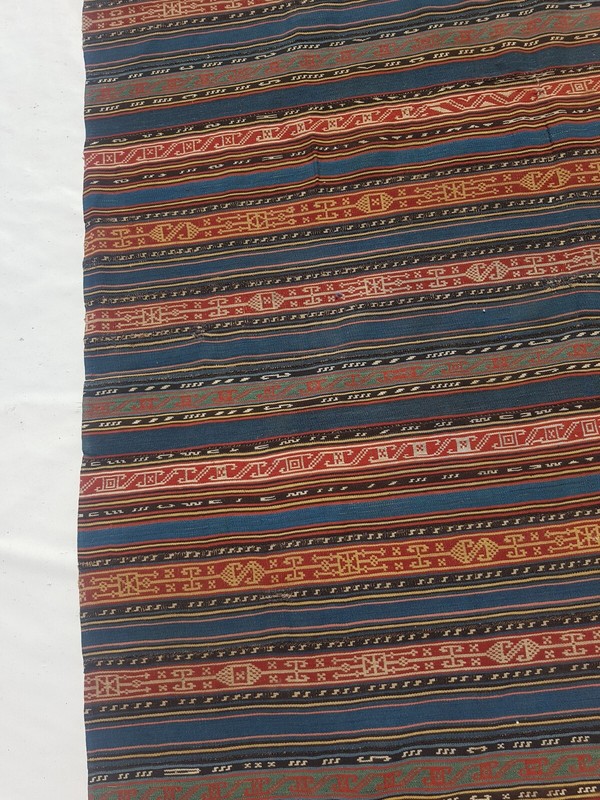 Antique Traditional Handcrafted Turkish Kilim Rug for Home Décor 288x163 cm gallery