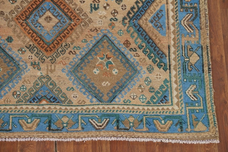 Geometric Wool Vintage Handmade Rug 5x10 Tribal Living Room Traditional Carpet gallery