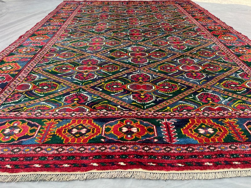 6x9 Red Antique Ersari Afghan Large Area Rug Hand Knotted Wool Tribal Bedroom gallery