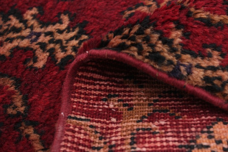 3'5" x 9'1" Vintage Hand-knotted Runner Rug Traditional Oriental Wool Carpet gallery