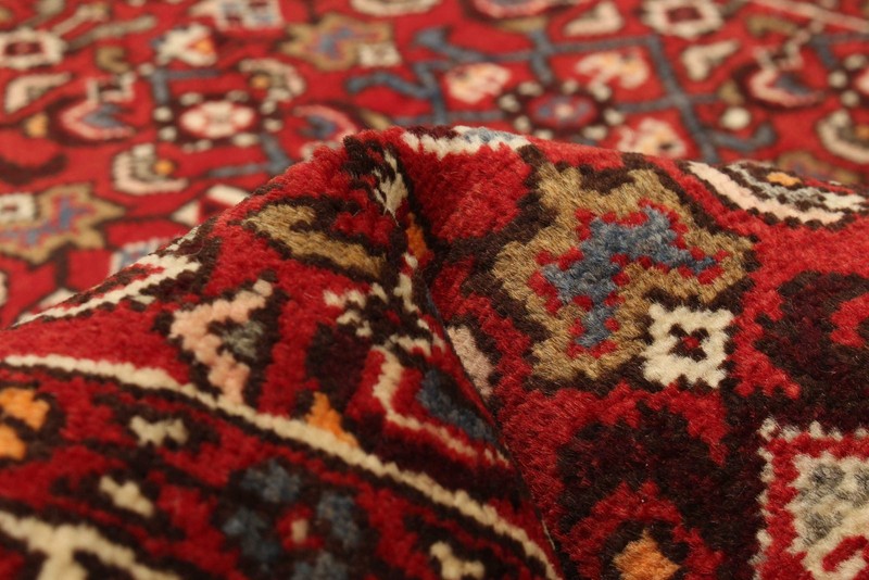 3'5" x 10'2" Vintage Hand-knotted Runner Rug Traditional Oriental Wool Carpet gallery