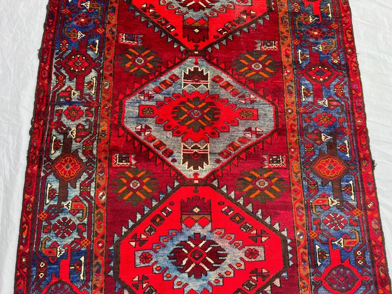 4'2 x 6'9 ft Vintage Turkish-Inspired Medallion Design Soft Wool Rug Bedroom Rug gallery