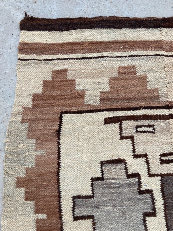 Vintage Handmade Peruvian Pictorial Kilim Rug 161x110 cm gallery