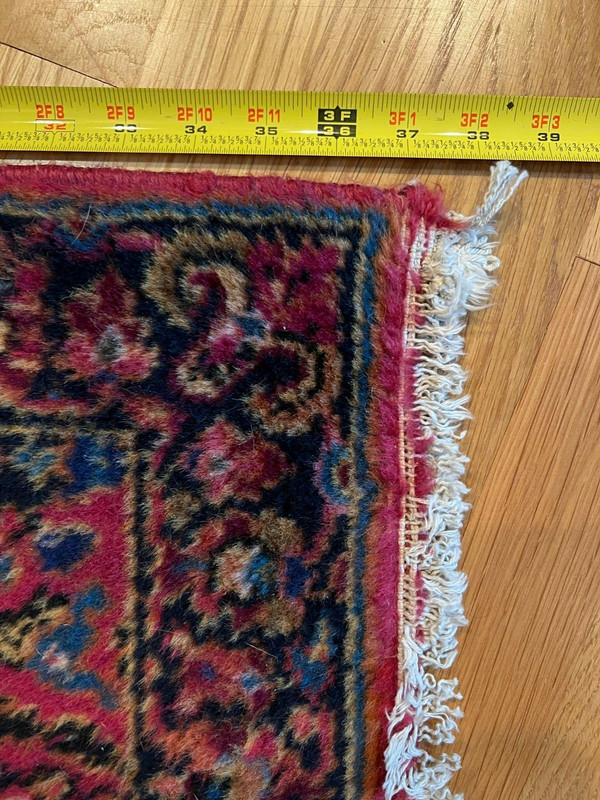 Antique Karastan Rare Vintage Wool Rug Pattern 5517 ~ 1 ft 8.5 in X 3 ft 2 in gallery