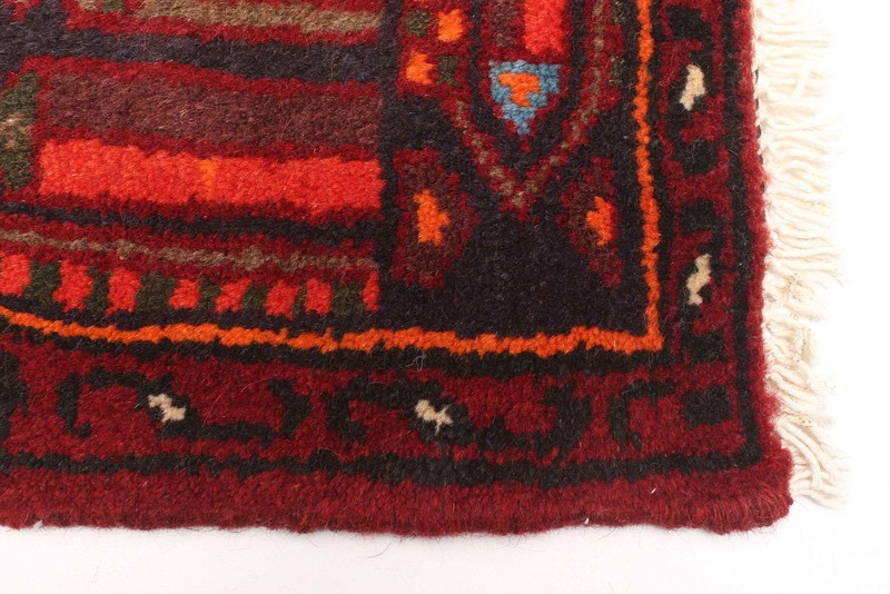 Vintage Hand-Knotted Area Rug 4'1" x 6'9" Traditional Oriental Wool Carpet gallery