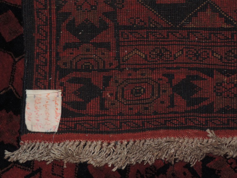 4x3ft. Handmade Khal Muhammidity Wool Rug gallery